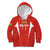 Custom Bolivia Football Kid Hoodie Go Champions La Verde Red Version