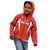 Custom Bolivia Football Kid Hoodie Go Champions La Verde Red Version