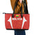 Bolivia Football Leather Tote Bag Go Champions La Verde Red Version