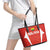 Bolivia Football Leather Tote Bag Go Champions La Verde Red Version