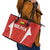 Bolivia Football Leather Tote Bag Go Champions La Verde Red Version