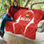 Bolivia Football Quilt Go Champions La Verde Red Version