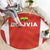 Bolivia Football Round Carpet Go Champions La Verde Red Version