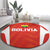 Bolivia Football Round Carpet Go Champions La Verde Red Version