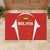 Bolivia Football Rubber Doormat Go Champions La Verde Red Version