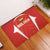 Bolivia Football Rubber Doormat Go Champions La Verde Red Version