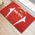 Bolivia Football Rubber Doormat Go Champions La Verde Red Version