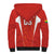 Custom Bolivia Football Sherpa Hoodie Go Champions La Verde Red Version