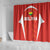 Bolivia Football Shower Curtain Go Champions La Verde Red Version