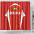 Bolivia Football Shower Curtain Go Champions La Verde Red Version