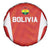 Bolivia Football Spare Tire Cover Go Champions La Verde Red Version