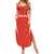 Custom Bolivia Football Summer Maxi Dress Go Champions La Verde Red Version