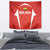 Bolivia Football Tapestry Go Champions La Verde Red Version