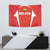 Bolivia Football Tapestry Go Champions La Verde Red Version