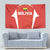 Bolivia Football Tapestry Go Champions La Verde Red Version