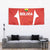 Bolivia Football Tapestry Go Champions La Verde Red Version