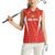 Custom Bolivia Football Women Sleeveless Polo Shirt Go Champions La Verde Red Version