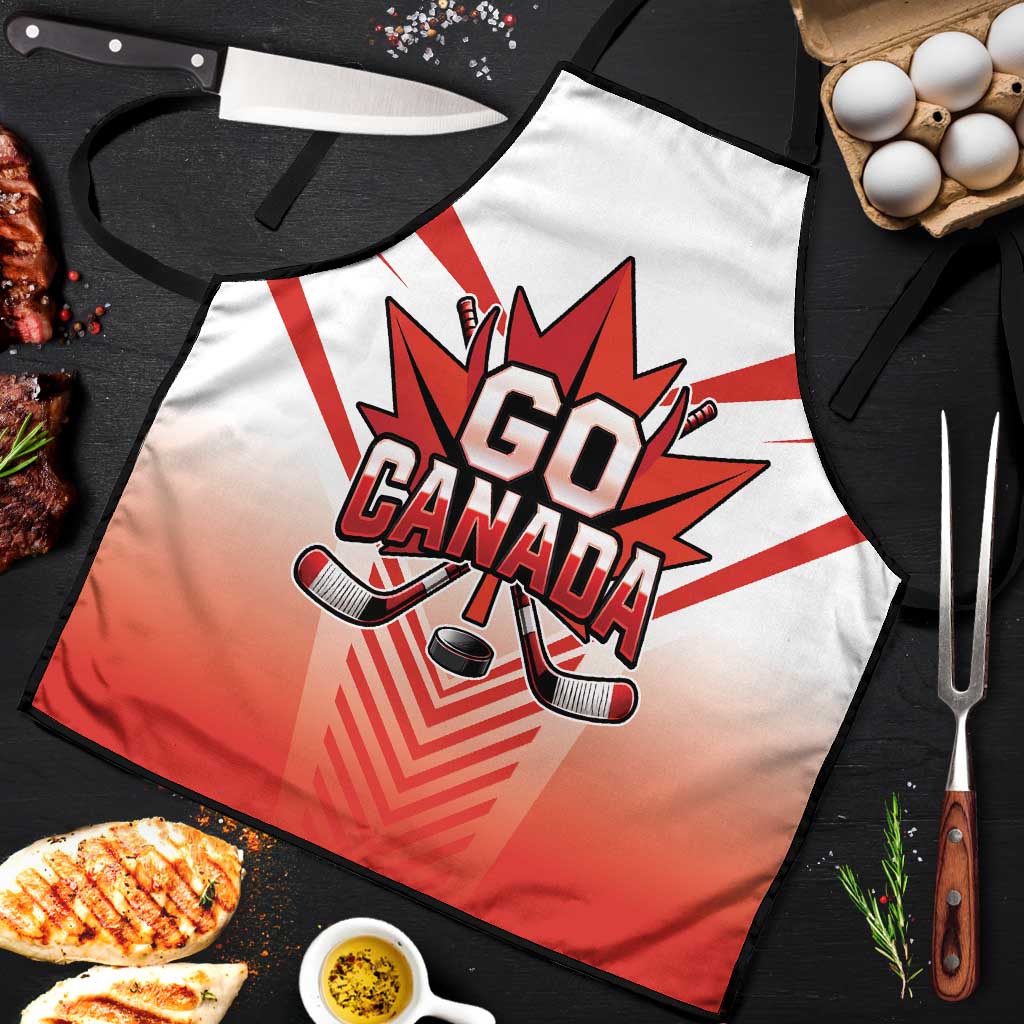 Canada Ice Hockey Apron Go Canada Unique Style