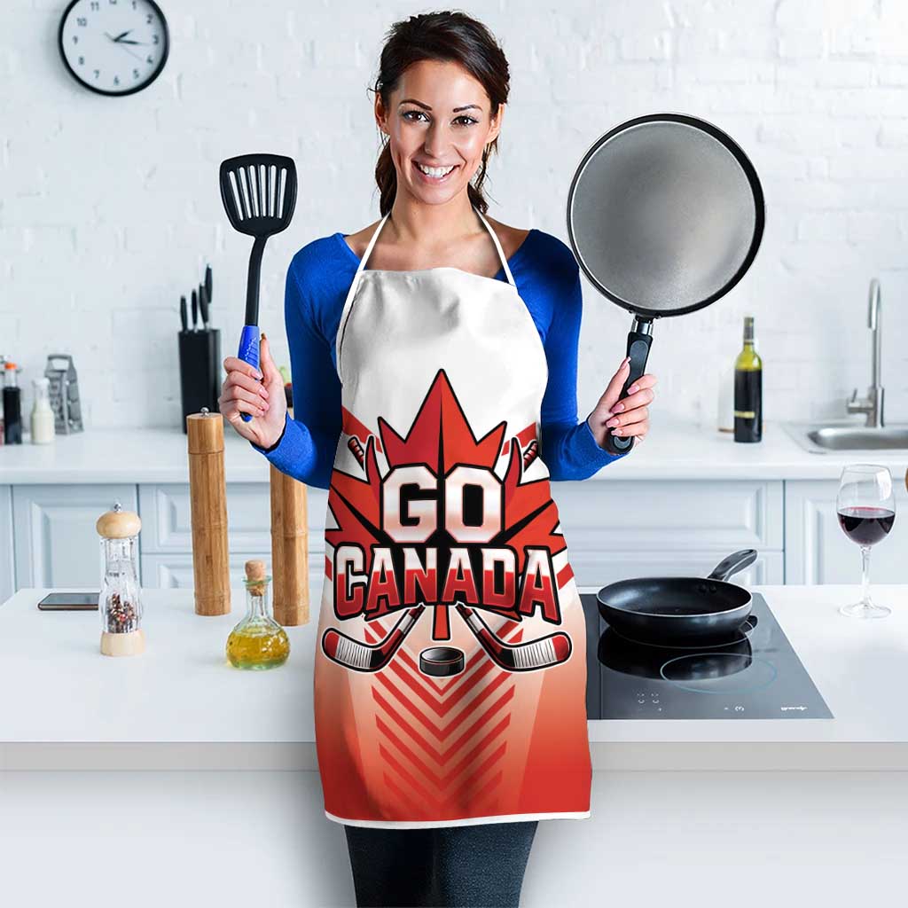 Canada Ice Hockey Apron Go Canada Unique Style