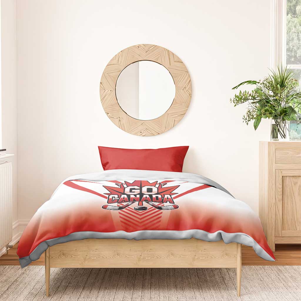 Canada Ice Hockey Bedding Set Go Canada Unique Style
