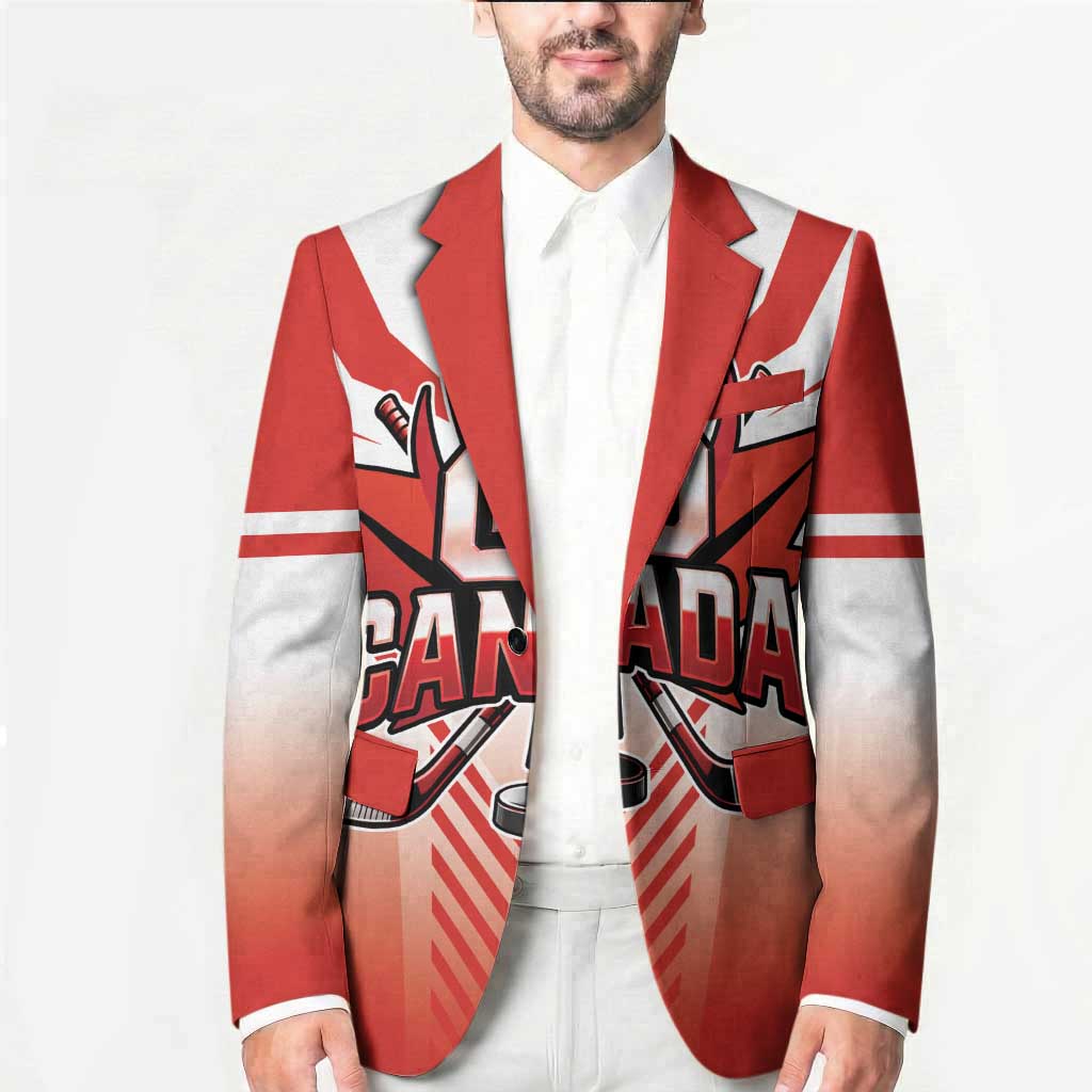 Canada Ice Hockey Custom Blazer Go Canada Unique Style
