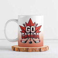 Canada Ice Hockey Custom Ceramic Mug Go Canada Unique Style