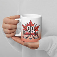 Canada Ice Hockey Custom Ceramic Mug Go Canada Unique Style