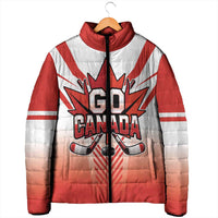 Canada Ice Hockey Custom Padded Jacket Go Canada Unique Style