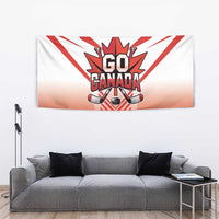 Canada Ice Hockey Tapestry Go Canada Unique Style