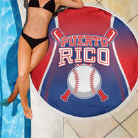 Puerto Rico Baseball Beach Blanket Unique Style