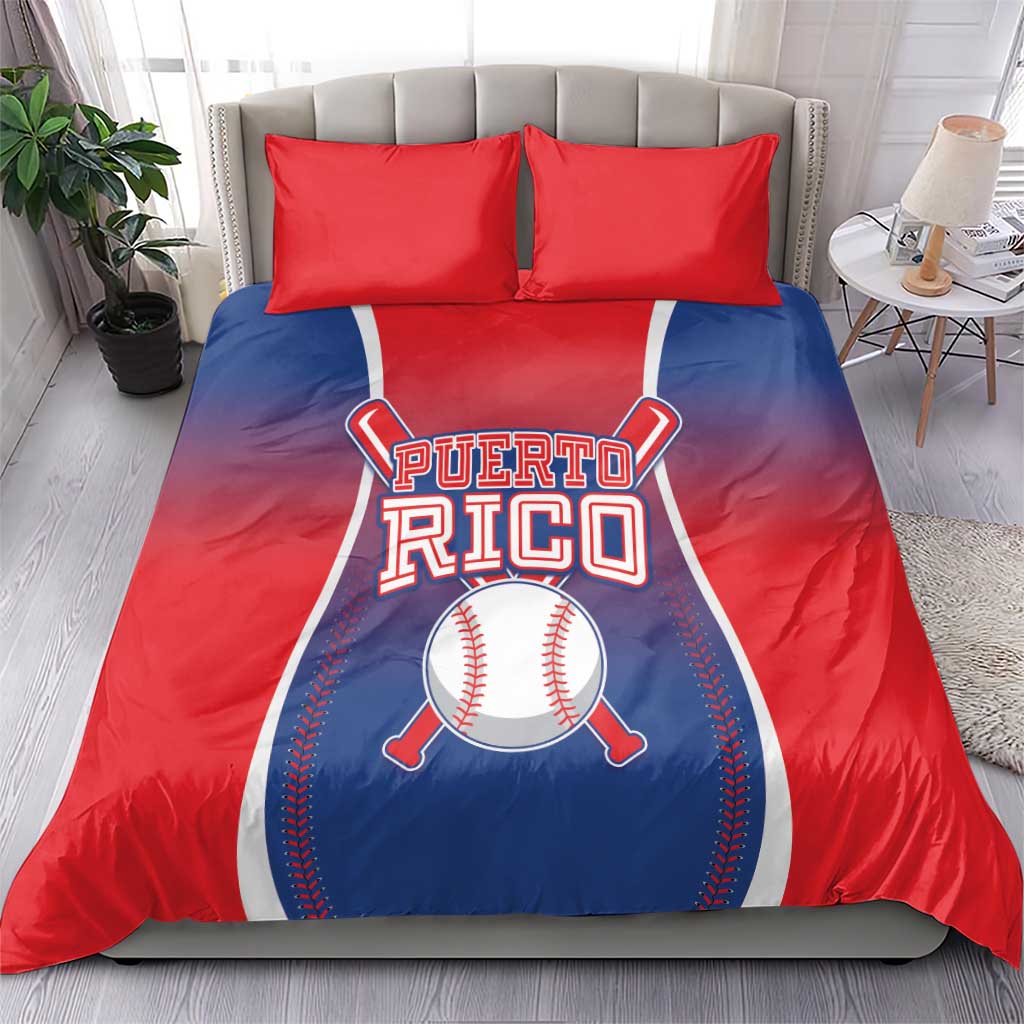 Puerto Rico Baseball Bedding Set Unique Style