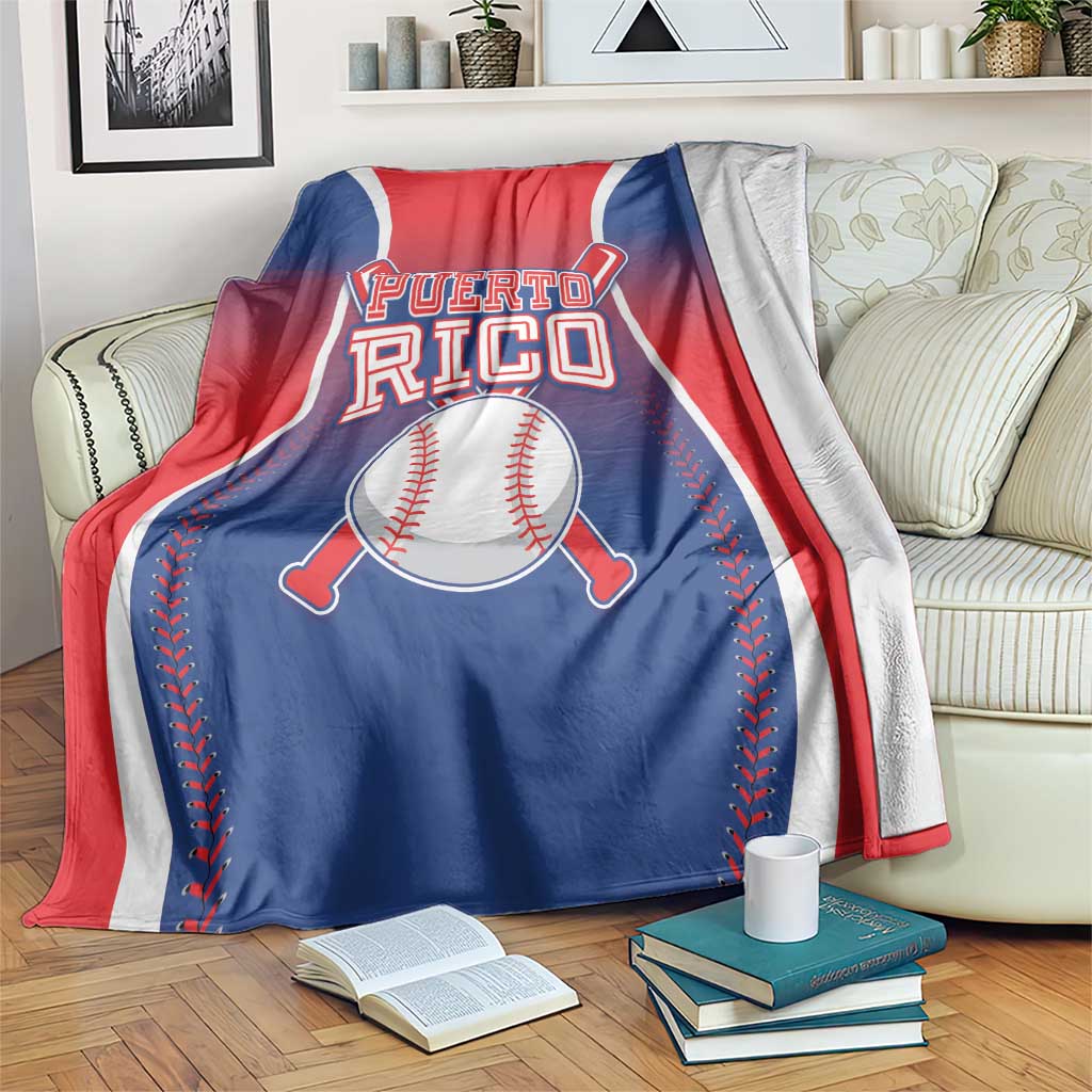 Puerto Rico Baseball Blanket Unique Style