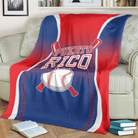 Puerto Rico Baseball Blanket Unique Style