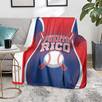 Puerto Rico Baseball Blanket Unique Style