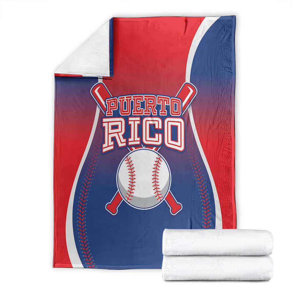 Puerto Rico Baseball Blanket Unique Style