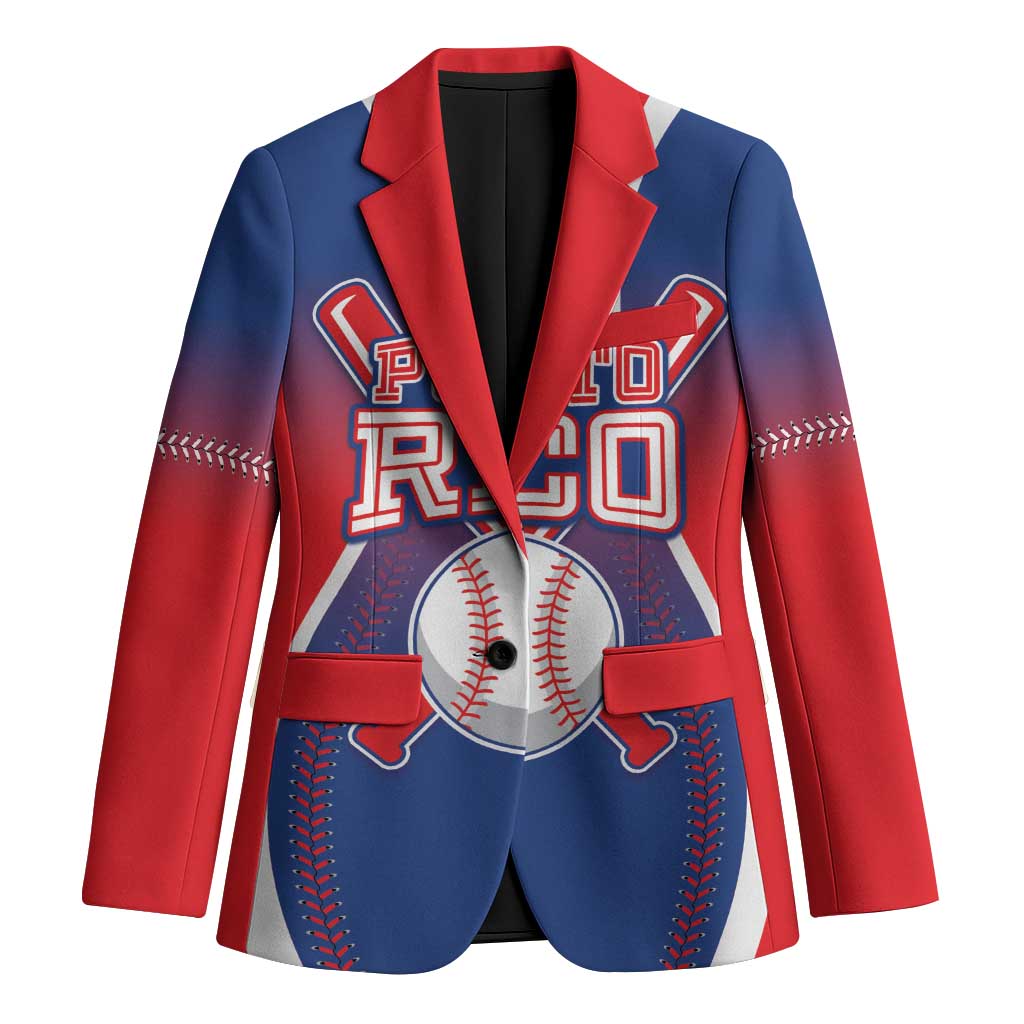 Puerto Rico Baseball Custom Blazer Unique Style
