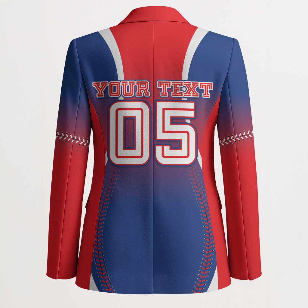 Puerto Rico Baseball Custom Blazer Unique Style