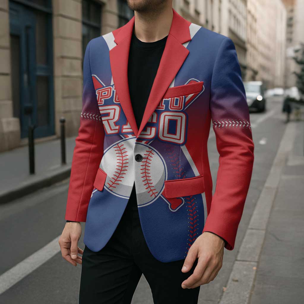 Puerto Rico Baseball Custom Blazer Unique Style