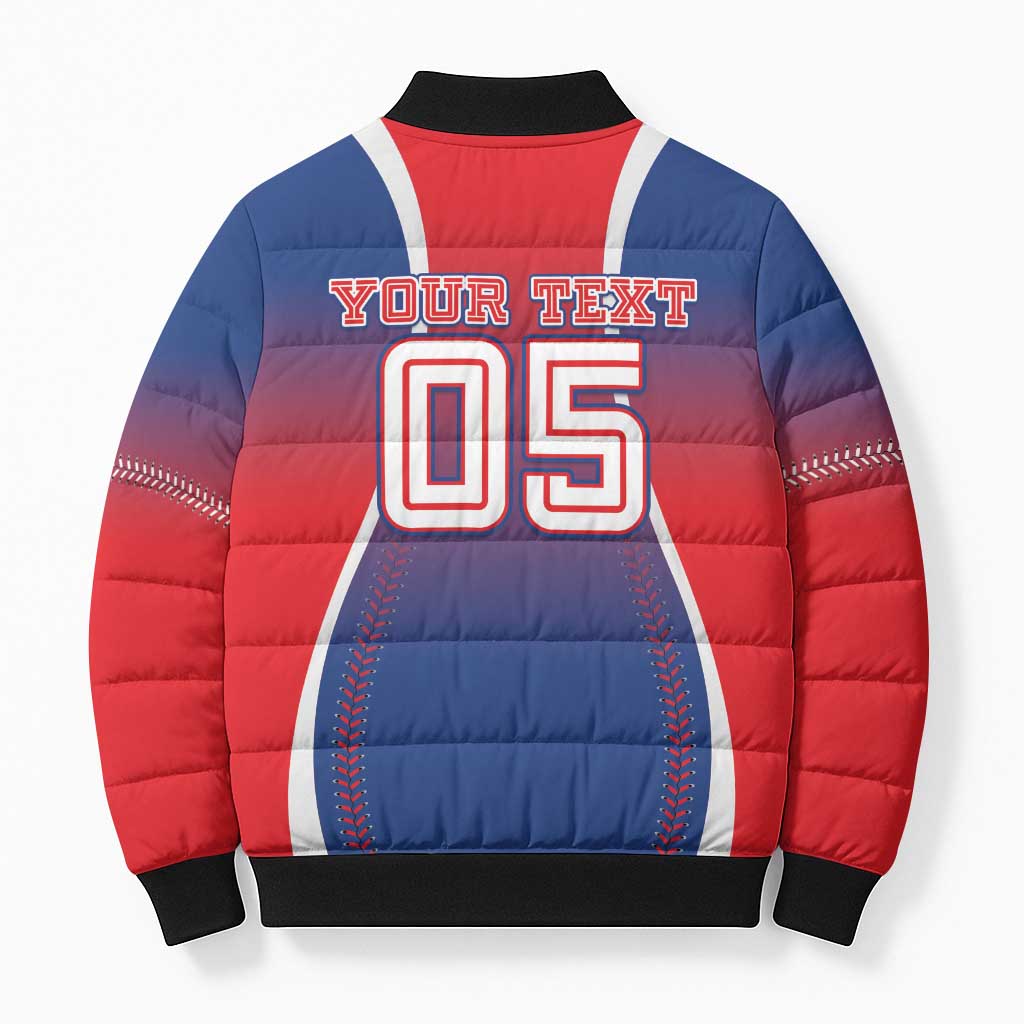 Puerto Rico Baseball Custom Bomber Puffer Jacket Unique Style