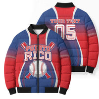 Puerto Rico Baseball Custom Bomber Puffer Jacket Unique Style