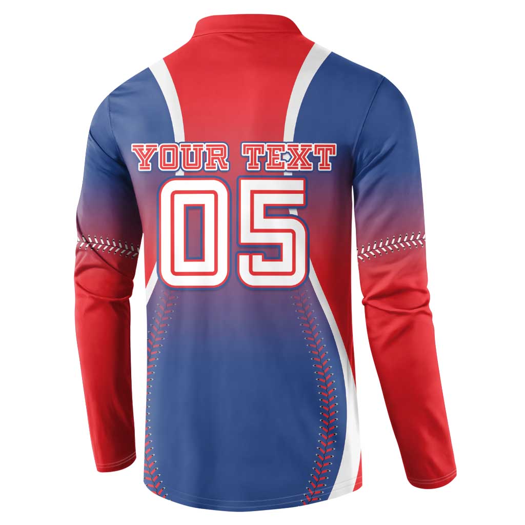 Puerto Rico Baseball Custom Button Sweatshirt Unique Style
