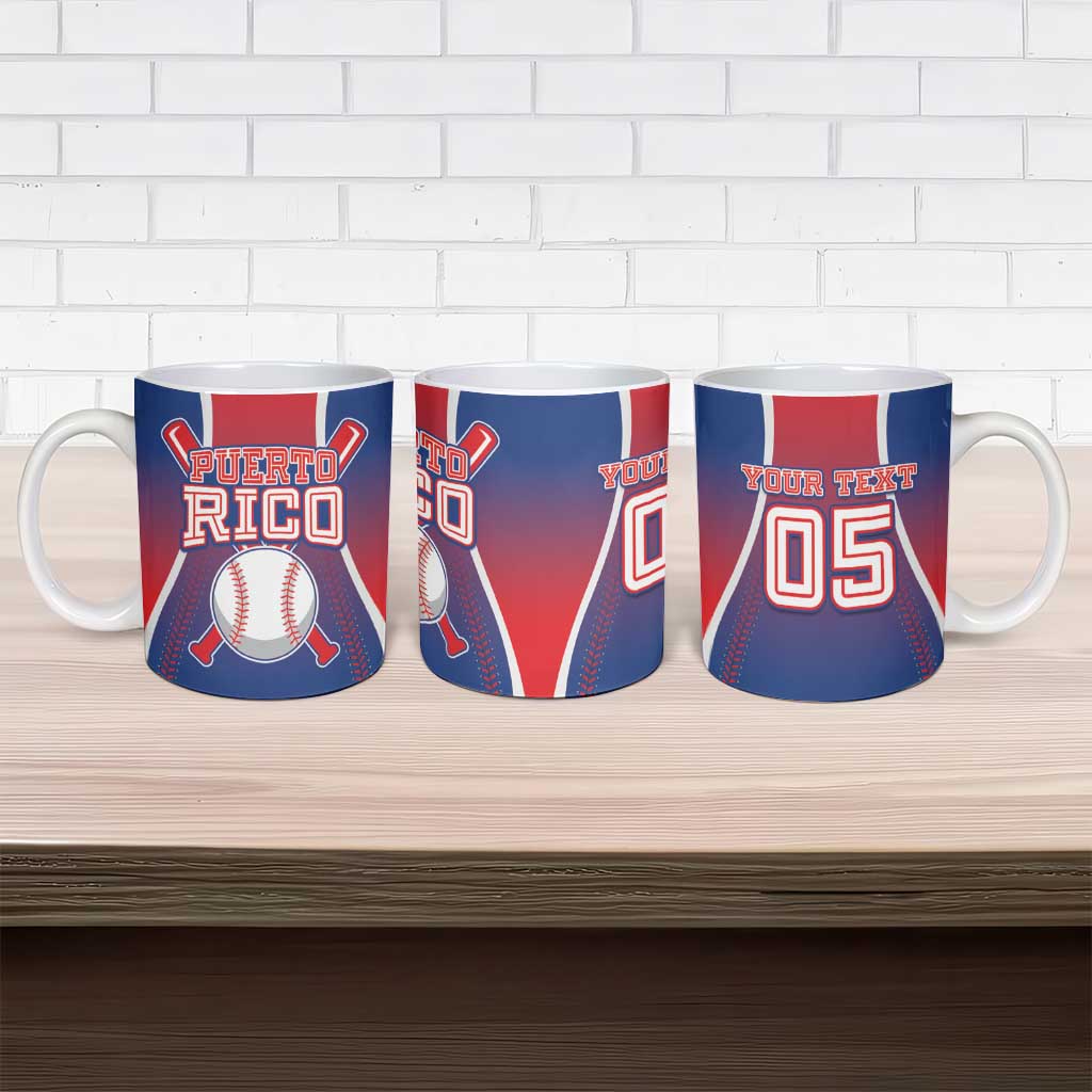 Puerto Rico Baseball Custom Ceramic Mug Unique Style
