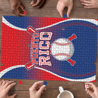 Puerto Rico Baseball Puzzle Unique Style