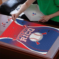 Puerto Rico Baseball Puzzle Unique Style