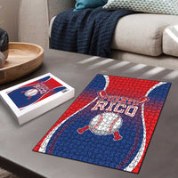 Puerto Rico Baseball Puzzle Unique Style