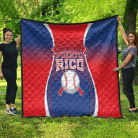 Puerto Rico Baseball Quilt Unique Style