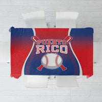 Puerto Rico Baseball Tablecloth Unique Style