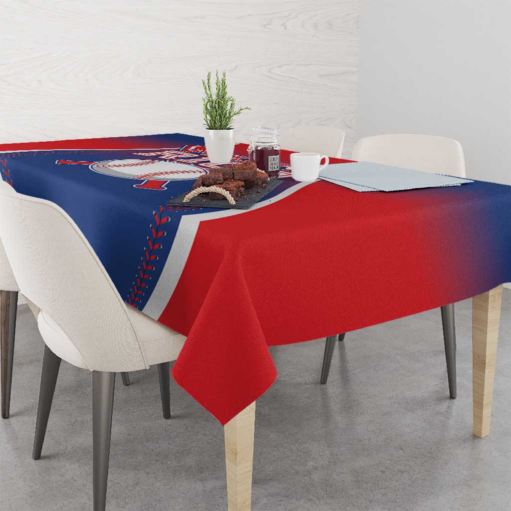 Puerto Rico Baseball Tablecloth Unique Style