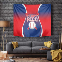 Puerto Rico Baseball Tapestry Unique Style