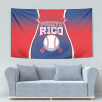Puerto Rico Baseball Tapestry Unique Style